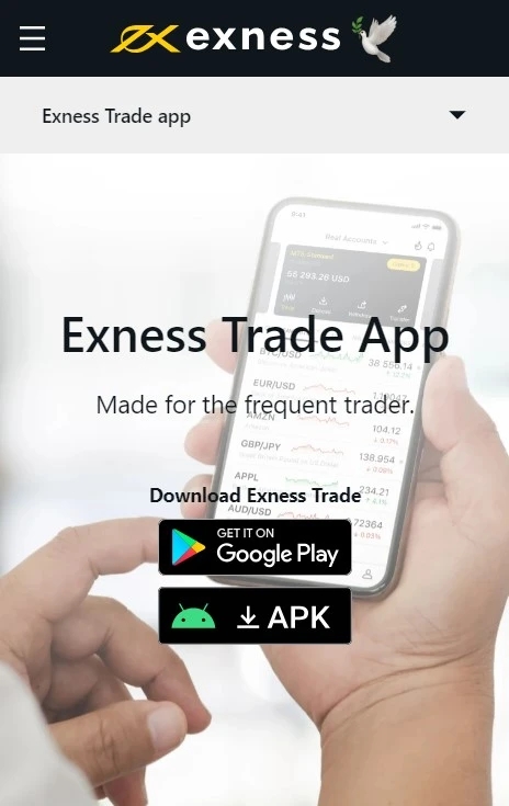 Exness Trade App Features